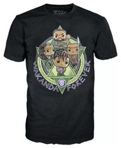 New! Size Large POP! Tees: Marvel Black Panther Wakanda Forever - $9.99