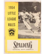 1954 Little League Rules Booklet Spalding Official - €12,20 EUR
