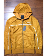 Armani Exchange $280 A|X Men&#39;s Full Zip Gold Fashion Hooded Blouson Jack... - $148.94 CAD