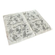 Disney Minnie Mouse Sketch Print Cotton Towel 26×17 Inch - $17.10
