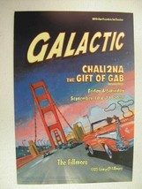 Galactic HandBill Poster The Fillmore - £34.63 GBP