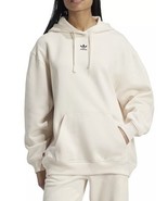 NWT adidas Originals Women&#39;s Essentials Oversized Fleece Hoodie size Medium - $734.82 MXN