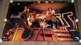 Kiss Poster Vintage 1984 Zamania #Re 665 Gene Simmons Paul Stanley Peter Criss - £39.95 GBP