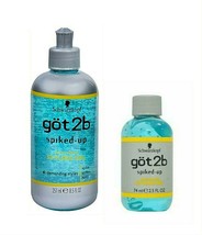 Twin pack Schwarzkopf got2b Spiked-Up Styling Gel Max-Control 8.50 oz &amp; ... - $28.70
