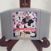 NFL Quarterback Club 2000 Nintendo 64 N64 1999 Cartridge Only Sticker Da... - $6.99