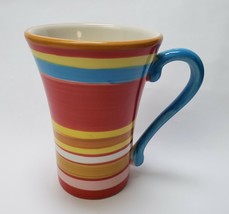 Gourmet by Fitz and Floyd Fiesta Coffee Mug Multi-Color - £19.42 GBP
