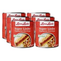 Loma Linda Super-Links (96 oz) (6 Pack) Plant Based Vegetarian Hot Dogs  - £132.17 GBP