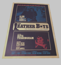 $125 Leather Boys Original 1964 Vintage Tushinghan Matted One Sheet Movie Poster - £105.43 GBP