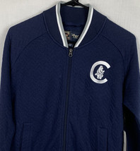 Chicago Cubs Jacket Women&#39;s Medium Lightweight Cooperstown Collection NWT - £39.22 GBP