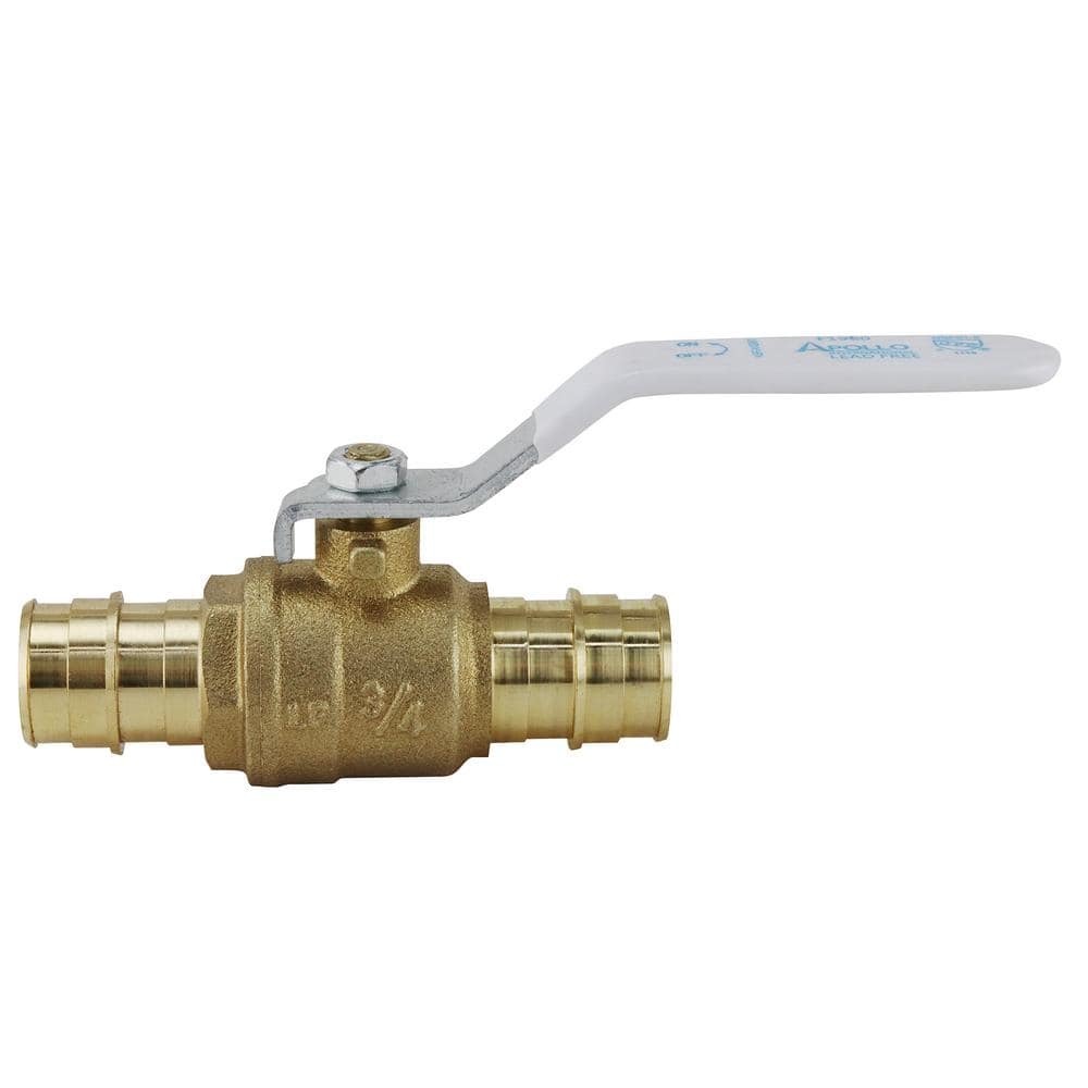 3/4 in. Brass PEX-A Expansion Barb Ball Valve - $28.91