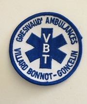 VBT Gresivaud Ambulances Villard Bonnot-Goncelin Patch - $20.00