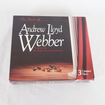 Best of Andrew Lloyd Webber 3 CD set 1996 Phantom Evita Cats Jesus Christ Joseph - £6.16 GBP