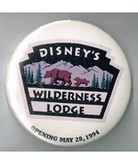 Disney&#39;s Wilderness Lodge Opening Pin back Buttton Pinback - €21,90 EUR