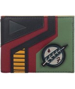 NEW STAR WARS MANDALORIAN BOBA FETT WALLET LOGO BOUNTY HUNTER FAMILY BI ... - $19.02