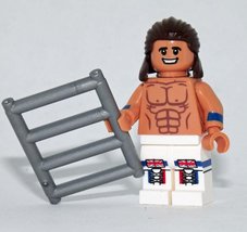 Davey Boy Smith British Bulldog WWE WWF Wrestler Custom Minifigure From US - £4.68 GBP