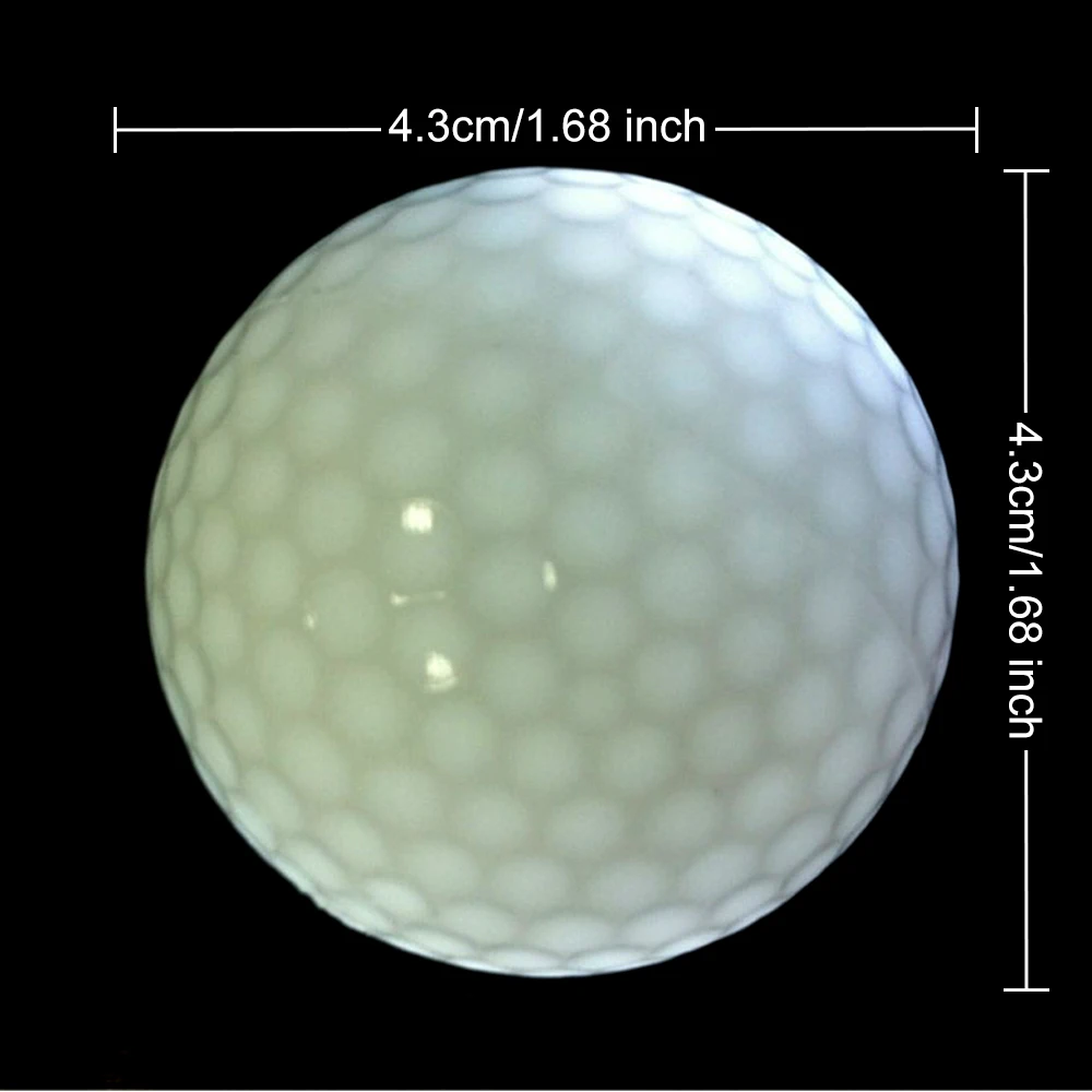 Sporting 1pcs New LED Golf Ball Light up Golf Ball Night Golf Balls Luminous Gol - £19.24 GBP