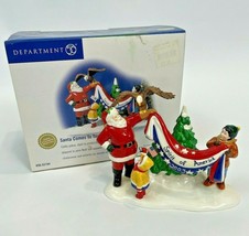 Department 56 Snow Village 55194 Santa Comes to Town 2003 Accessory Christmas  - $20.00