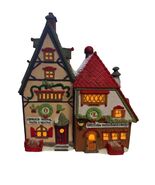 Department 56 North Pole Series Obbie’s Books &amp; Letrinka’s Candy Lighted... - $49.50
