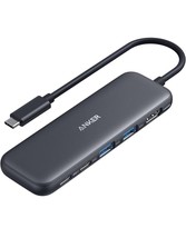 Anker 332 USB-C Hub Adapter 5-in-1 4K HDMI Display 85W Charge for MacBoo... - £16.98 GBP