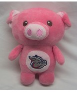 Lehigh Valley Iron Pigs Baseball CUTE PINK PIG 9&quot; Plush Stuffed Animal Toy - $310.57 MXN