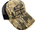 CHEVROLET CHEVY TRUCKS LOGO REALTREE CAMO BLACK MESH TRUCKER SNAPBACK HA... - £13.48 GBP