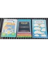  3 1980s Sticker Scene Spiral Bound Notebooks Theme Books RARE Plymouth - £21.12 GBP