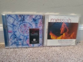 Lot of 2 Handel CDs: Messiah London Philharmonic, A Classic Collection - £7.57 GBP