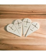 Set Of 4 Beach Towel Holders 3d Printed Great For Beach Or Picnic - $7.91