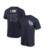 Josh Lowe T-Shirt Tampa Bay Rays Player Name &amp; Number Soft Jersey Tee - $373.29 MXN