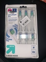 Anti-Plaque Pro Sonic Replacement Brush Heads - 6ct - up &amp; up NEW - $12.99