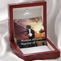 Child of God Woman of Faith Warrior of Christ Inspirational Message Gift Eternit - £50.58 GBP