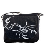 New Scorpion Bone Skull Tattoo Stampunk Custom Print Messenger Bag L - £24.71 GBP