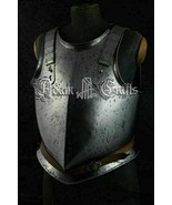Plastron d&#39;armure de cuirasse française de chevalier en acier de calibre... - £261.40 GBP
