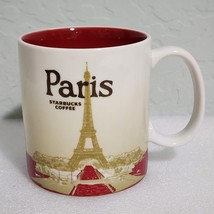 Starbucks Paris France Eiffel Tower Global Icon Collection Coffee Mug Cu... - $379.83 MXN
