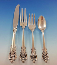 Grande Baroque by Wallace Sterling Silver Flatware Set For 12 Service 64... - £2,698.51 GBP