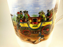 Royal Windsor Bone China Coffee Tea Cup Steam Coach By Gurney - $8.70
