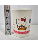 Vintage Melawares Hello Kitty 4&quot; Plastic Cup 1996 Sanrio Story Book Warm... - $183.25 MXN