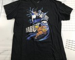 Naruto T Shirt Uomo M Nero Sasuke Grafica Combattimento Girocollo Manica... - $18.44