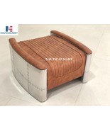 Nauticalmart Aviator Ottoman Chair Mid Century Vintage Industrial Sofa F... - $1,039.00