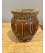 Yankee Candle Brown Pottery Glazed Scenterpiece Wax Warmer - $33.93 CAD