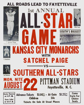 Kansas City Monarchs 8X10 Photo Baseball Kc A/STAR Poster Picture Satchel Paige - £4.68 GBP