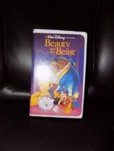 Beauty and the Beast Walt Disney Black Diamond Classic VHS 1992 EUC - £58.92 GBP