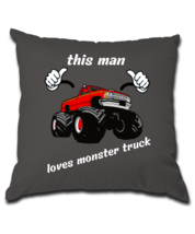 this man lovest monster truck big truck (Cover and Pillow Included) - £17.14 GBP