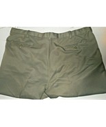 SAVANE Mens Dress Pants Slacks 44x30 Artichoke Comfort Plus Waistband W ... - £18.86 GBP
