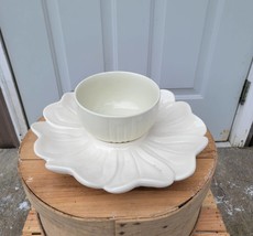 Chip &amp; Dip Dish With Dip Bowl. It Measures 13-1/4&quot;W x 2-1/2&quot;H I - $26.00