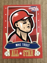 2013 Panini Triple Play All-Stars #23 Mike Trout Los Angeles Angels - £5.46 GBP