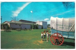 Ontario Postcard Kitchener Pioneer Village Doon Wagon - £2.31 GBP