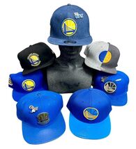 Lot of 7 Golden State Warriors New Era Mitchell &amp; Ness 59Fifty &amp; Other H... - $79.19