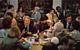 PRES JIMMY CARTER W/CONSTITUENTS AT WEST VIRGINIA ENERGY MEETING 1977 PO... - £3.18 GBP