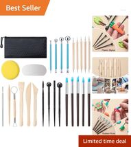 Creative 27 PCS Polymer Clay Tools Set - Perfect for Pottery and DIY Pro... - $23.71